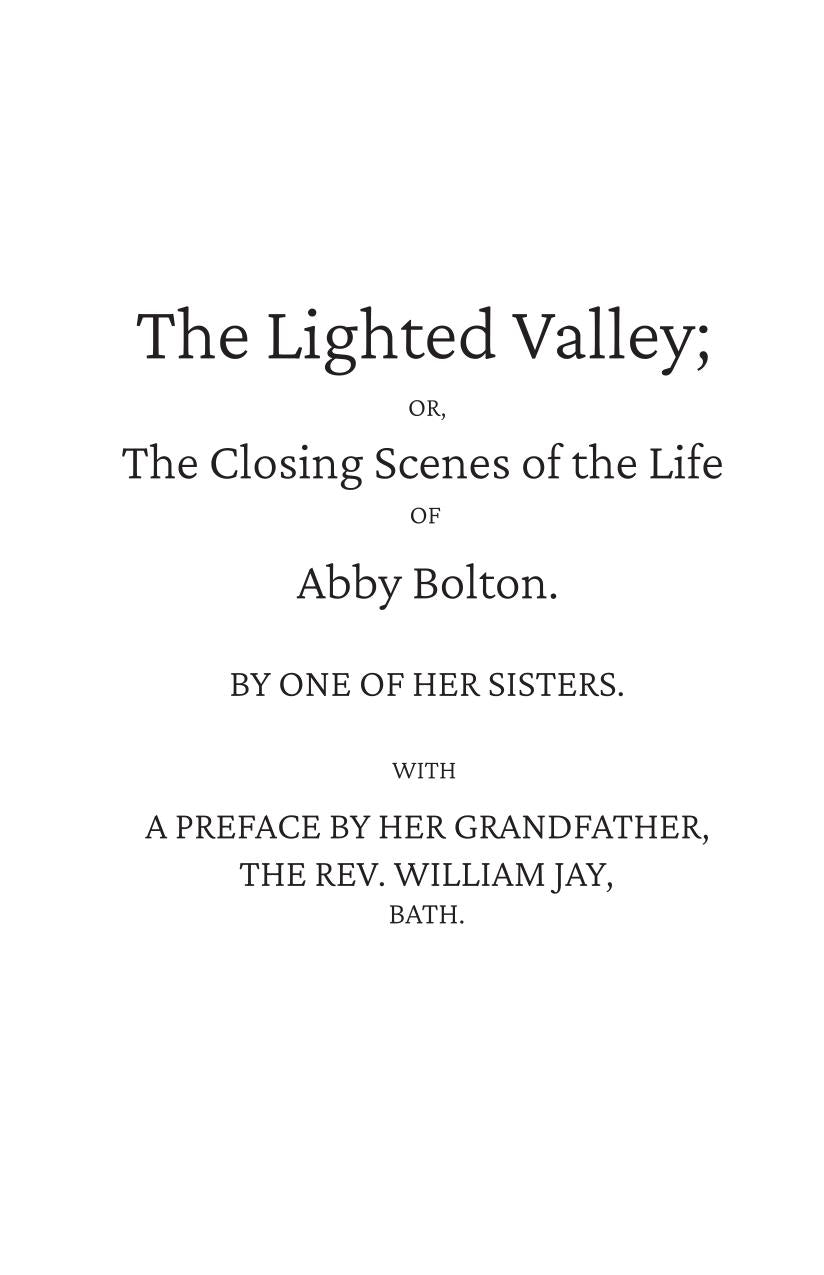 The Lighted Valley (NEW)
